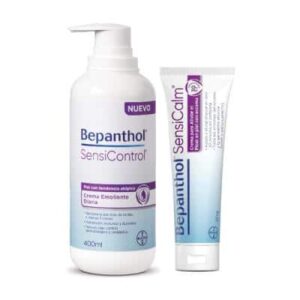foto del pack de Bepanthol Cream Sensicalm para el control de los picores y pieles ultradeshidratadas