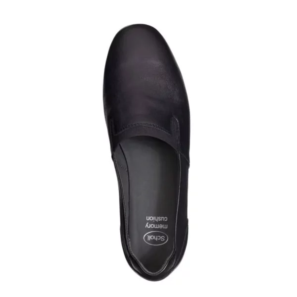 foto superior de Zapatos ancho especial mujer – Dr Scholl Toyamaven donde se ve su plantilla memory cushion y sus gomas laterales para adaptarse al pie