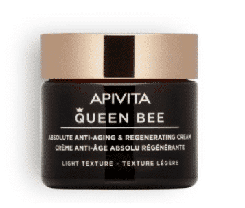 crema antiarrugas apivita textura ligera queen bee bota en formato de alta gama